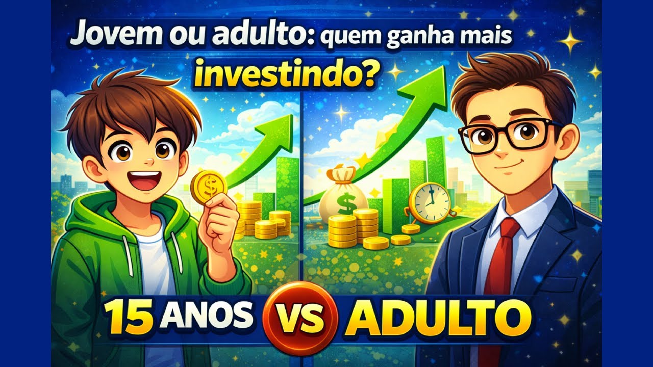 JOVEM X ADULTO QUEM GANHA MAIS?