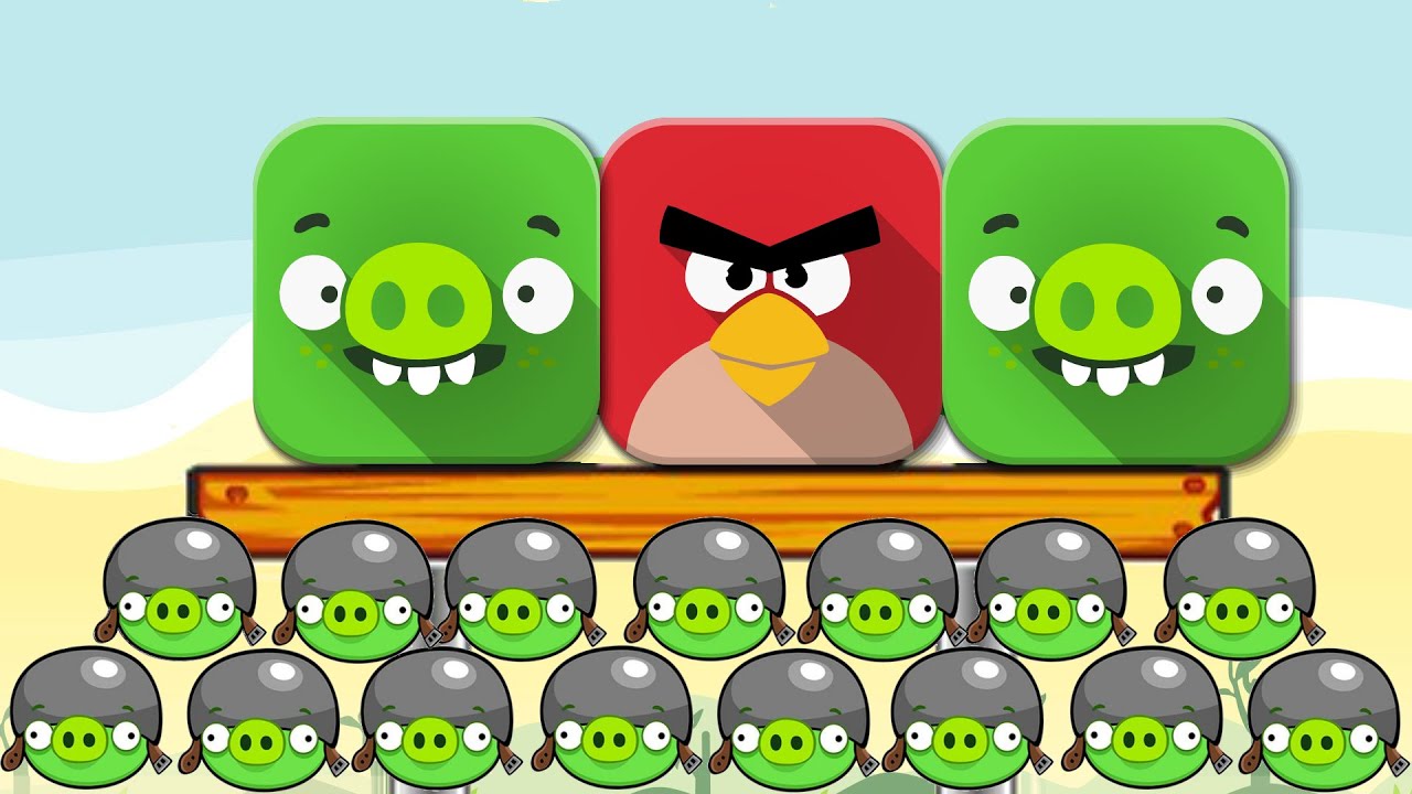 Angry Birds Pigs Out - Full Gameplay (No Commentary)