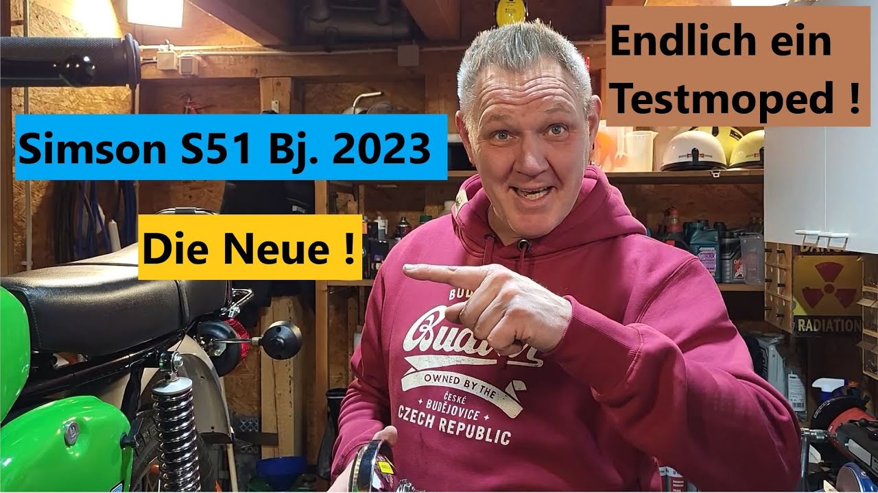 Neue Simson S51 Bj. 2023 ! Nur aus Ersatzteilen entstanden !