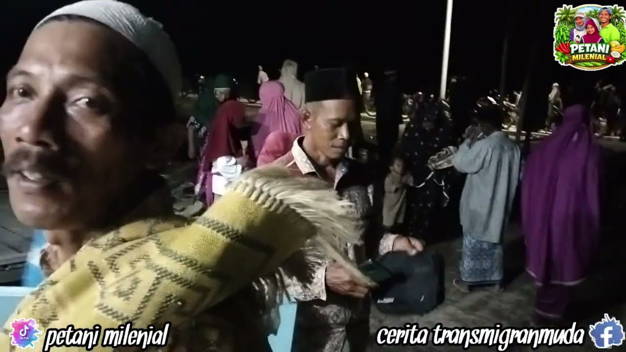 SUASANA MALAM RAMADAN PERTAMA DI MASJID TRANSMIGRASI SP 10 KALIMANTAN UTARA