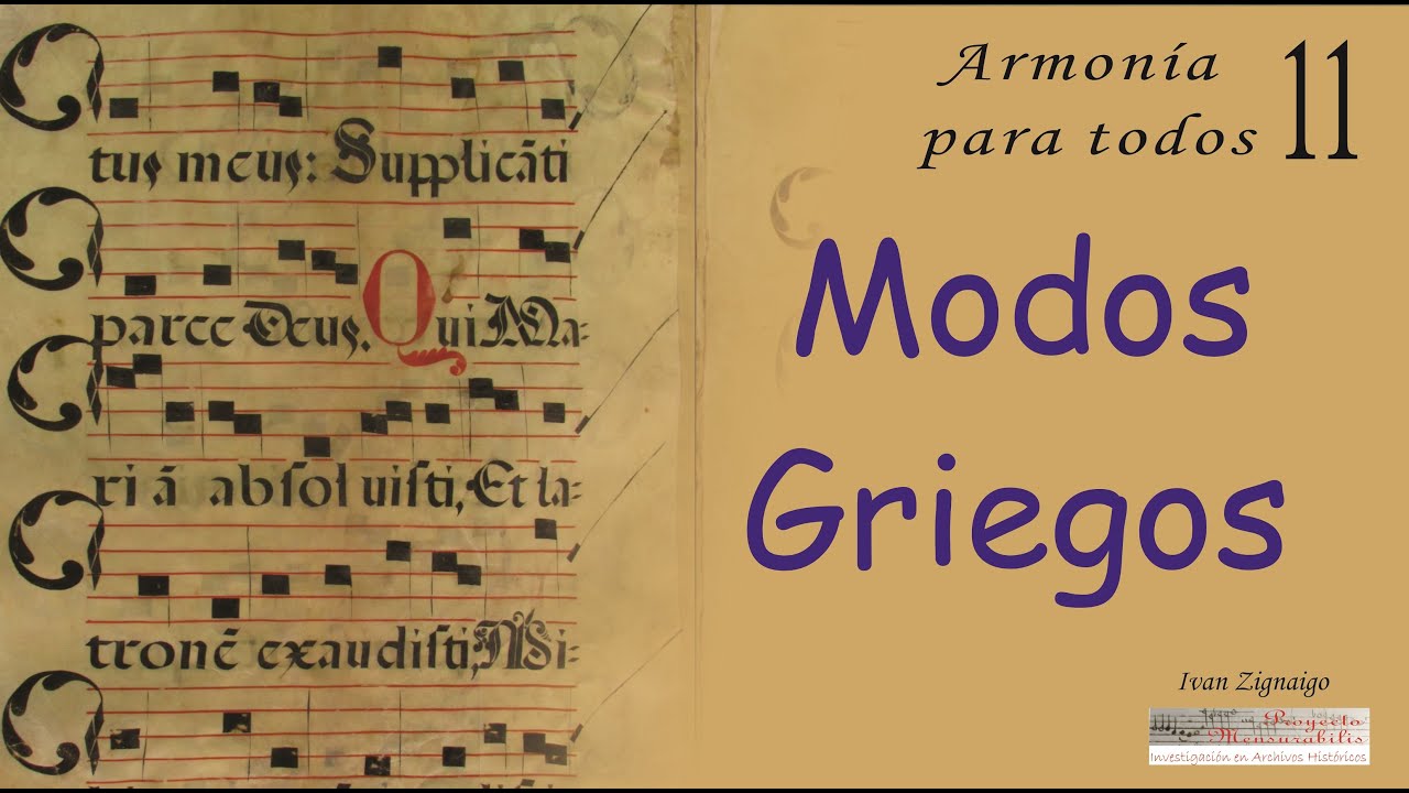 ARMONÍA PARA TODOS 11 - Modos Griegos