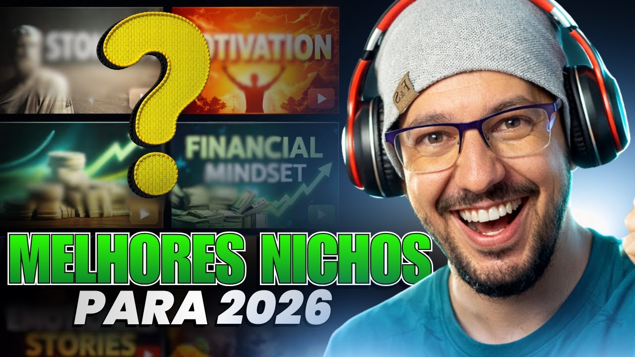 💲Top Nichos de Canais Dark para Monetizar em 2026 (Sem Aparecer)