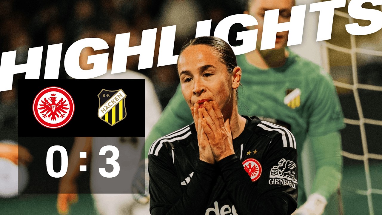 Schr&ouml;der schockt Eintracht I Highlights Eintracht Frankfurt Frauen - BK H&auml;cken