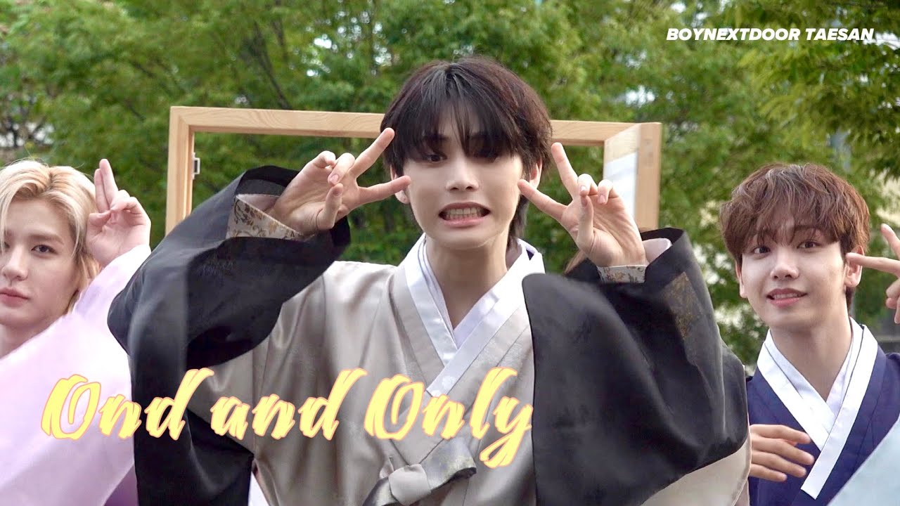 240914 미니팬미팅 One and Only 태산 focus.