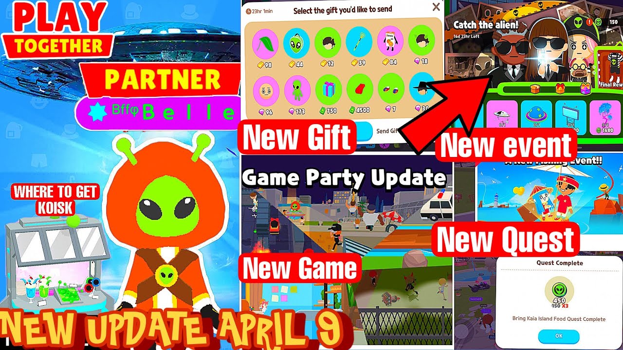NEW UPDATE APRIL 29 REVIEW | GIVEAWAY | Play Together