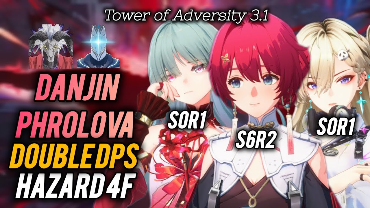 Danjin Phrolova DPS | Hazard Tower 4F | Tower of Adversity 3.1 | Wuthering Waves 