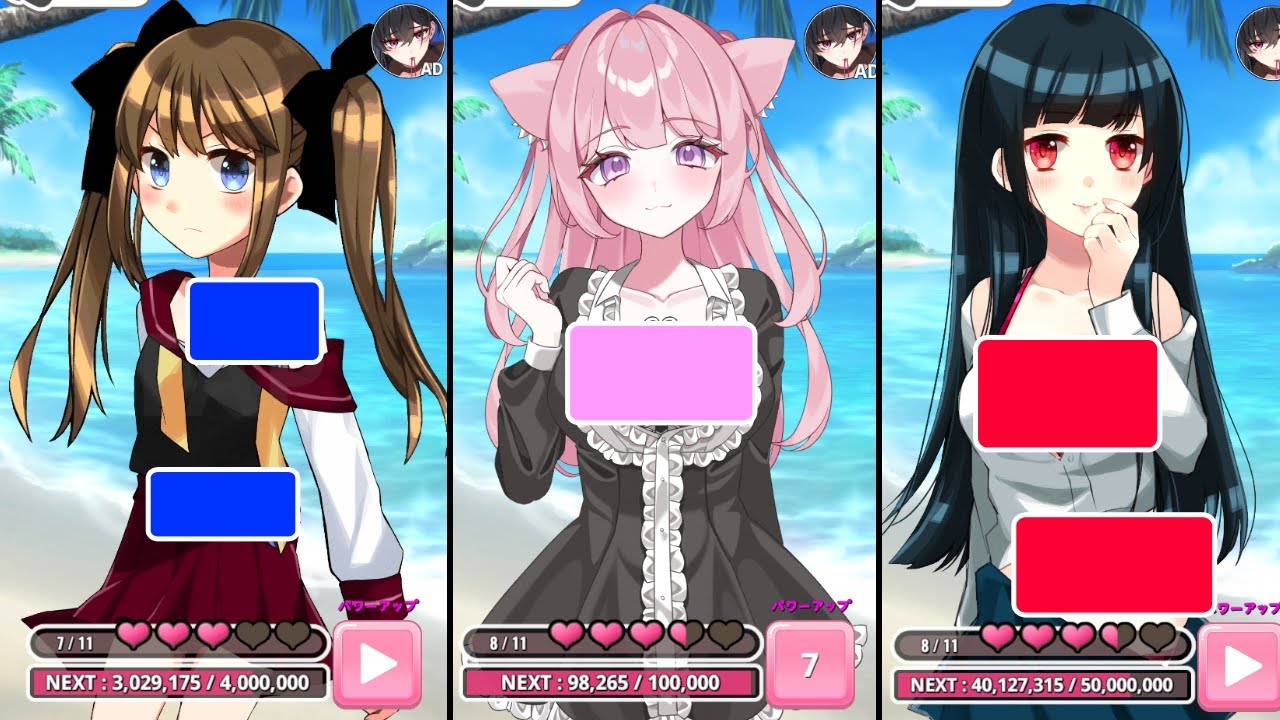 【ゆっくり実況】女の子をひたすら水着姿にしていくゲーム【タップガール】