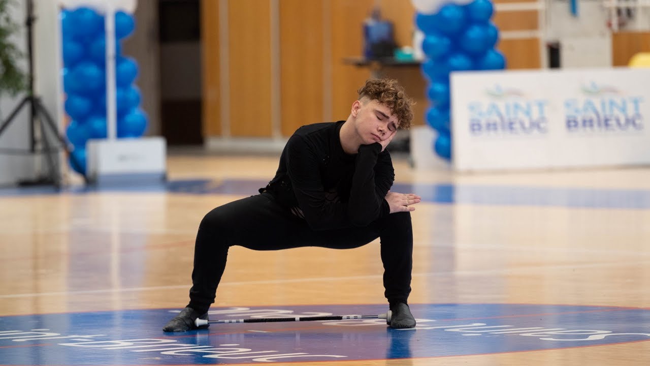 Twirling Bâton - Finale N1 2023 - Virgile LOYER - Masculin Junior