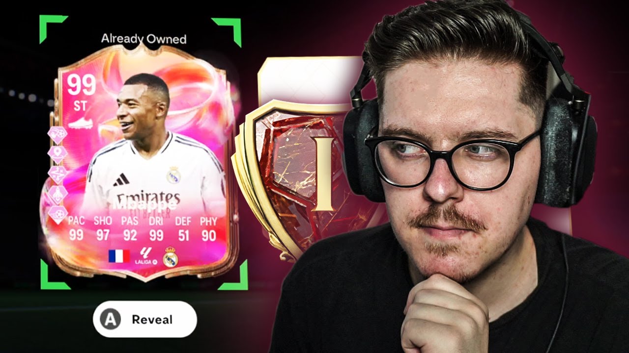 Am prins MBAPPE 99 din PREMIILE RANK 1 FUTTIES TEAM 2 (FC 25 Romania)