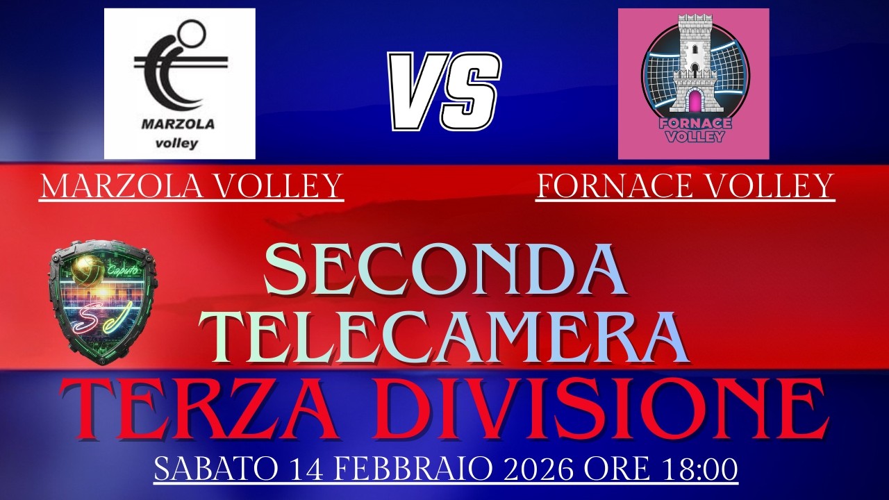 seconda telecamera terza divisione femminile Marzola vs Fornace