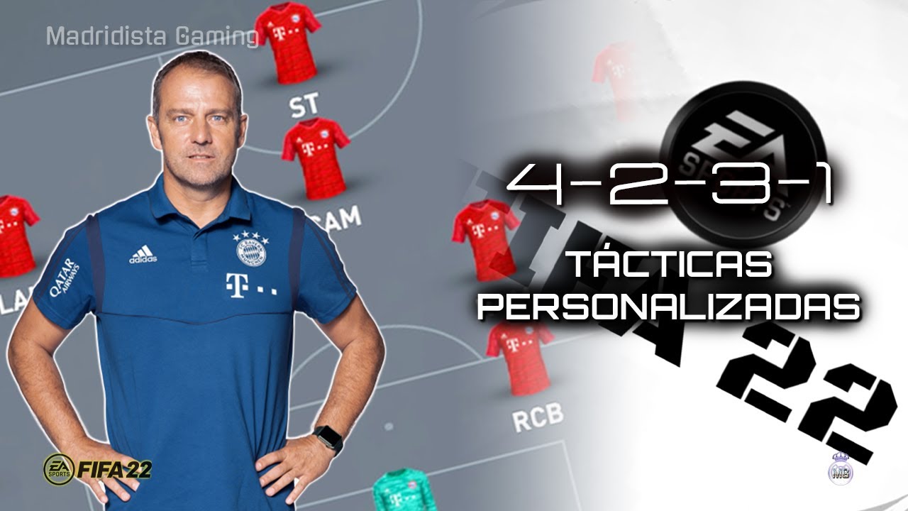 MEJORES TACTICAS PERSONALIZADAS de FIFA 22 | 4231 en el Modo Carrera