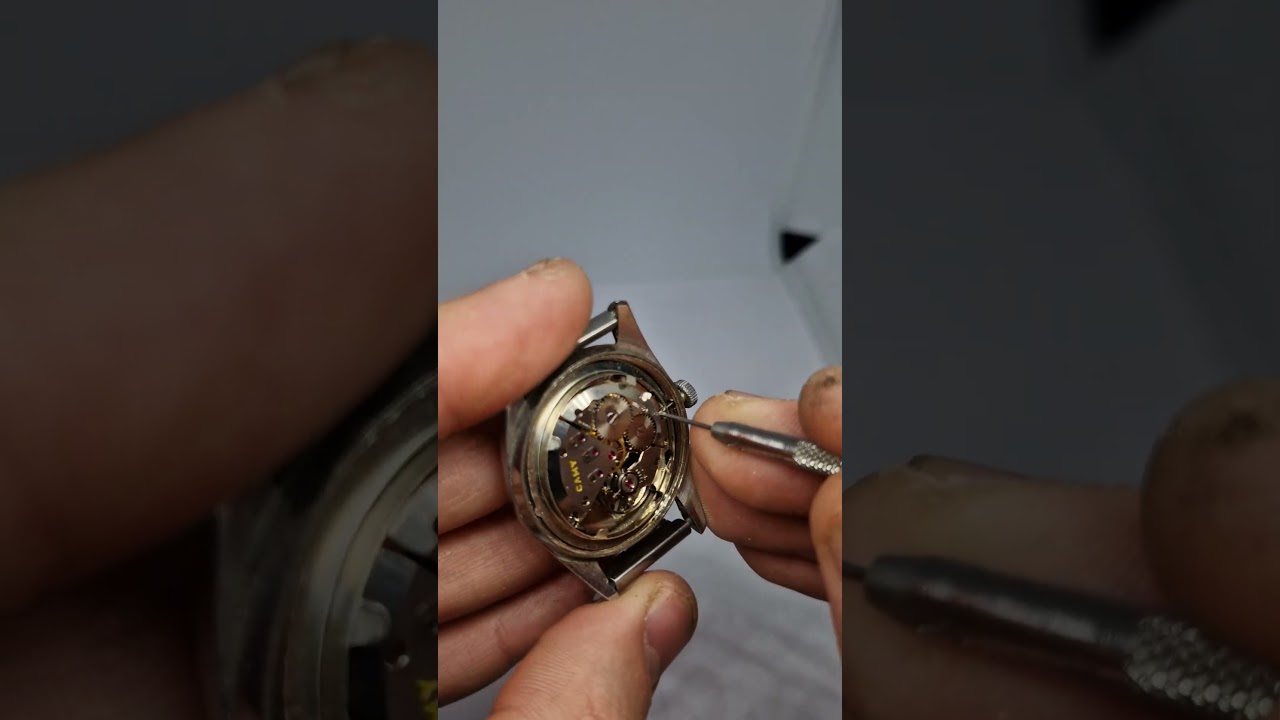 how to remove stem off from mechanical watch?