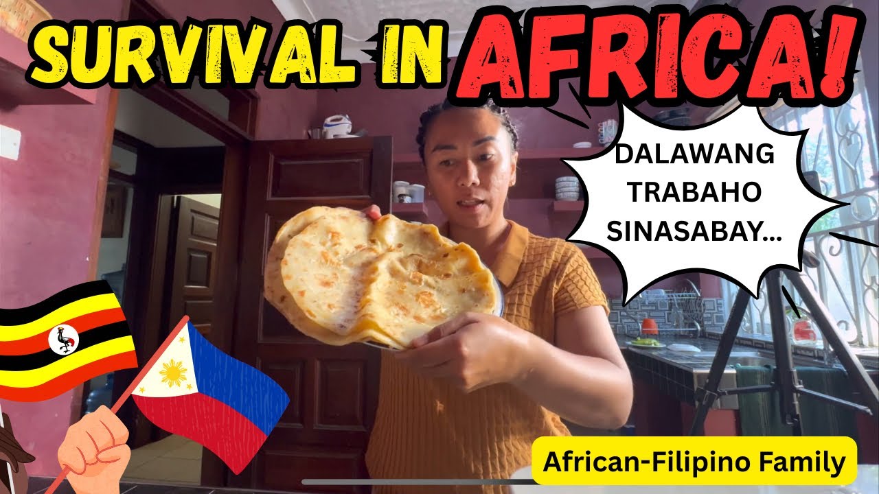 TRABAHO + VLOGGING SET UP??!🔥🔥🔥 HINDI LAHAT NG BOSS MABAIT?!! CHAPATI + KATOGO UGANDAN FOOD AFRICA