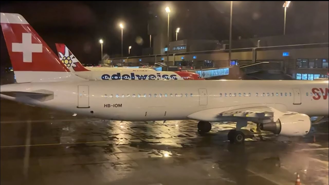 VERY OLD A321 ON SWITZERLAND's ONLY DOMESTIC FLIGHT! SWISS A321-100 Trip Report: Zurich to Geneva