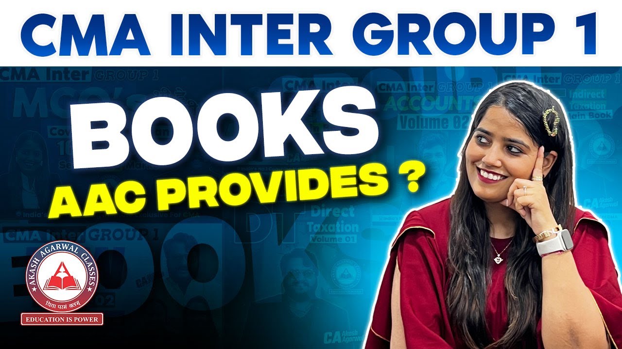 How CMA Inter Group 1 Students Get Ahead with AAC Books?