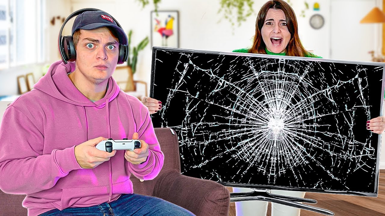 IGNORO la MIA RAGAZZA per 24 ORE e IMPAZZISCE! HA ROTTO LA TV..!!