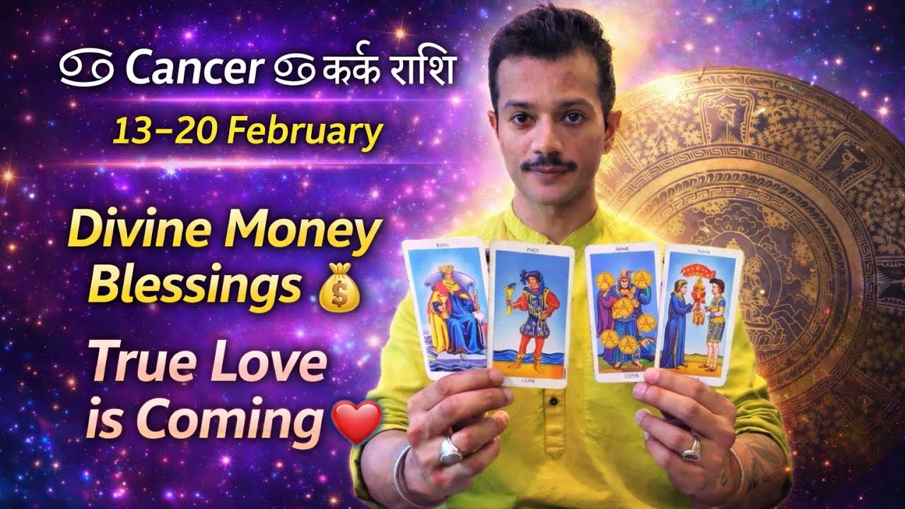 Cancer ♋️ कर्क राशि | Cancer ♋️ कर्क राशि 13–20 Feb | Universe Opening Doors for Money & Heart