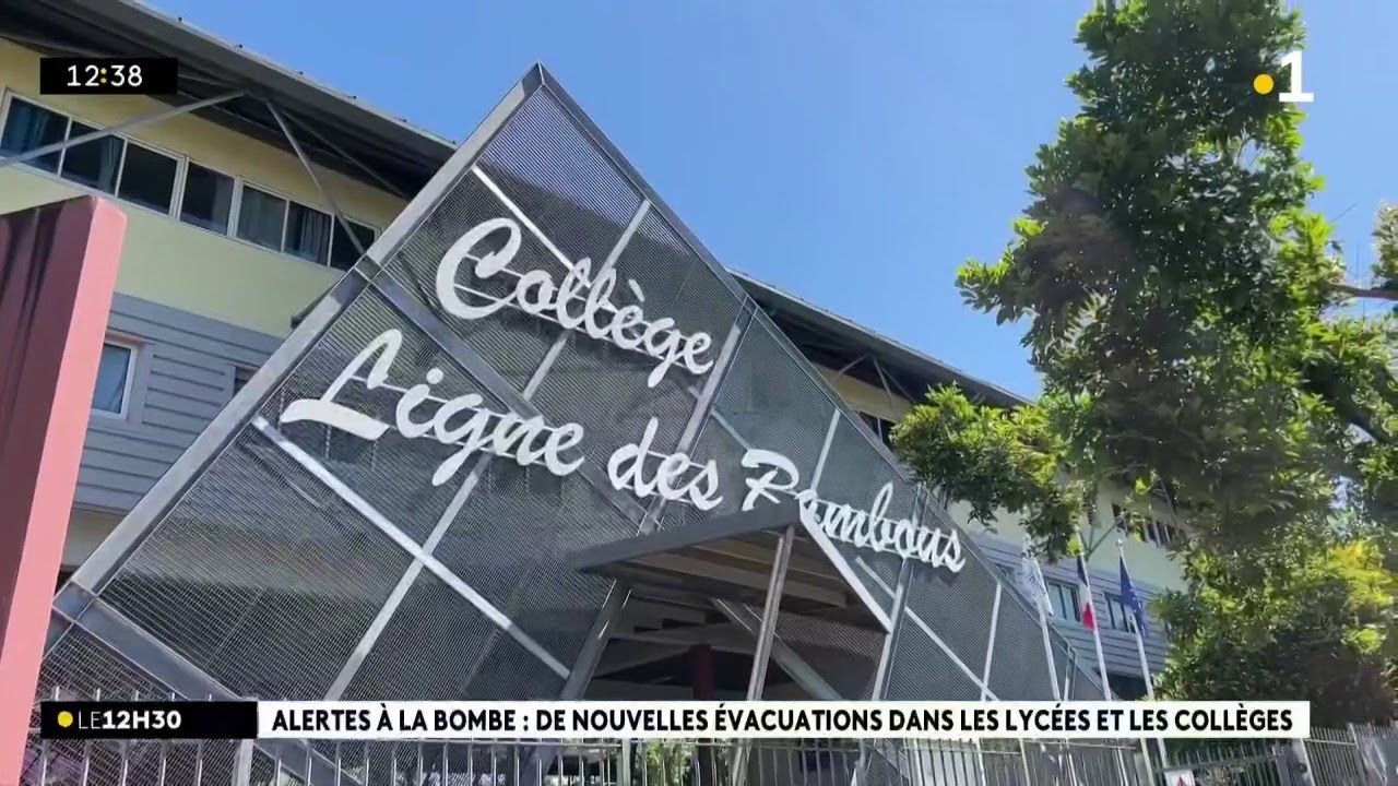 Nouvelle série d'alertes à la bombe ce mardi. Le collège de la Ligne des Bambous concerné.