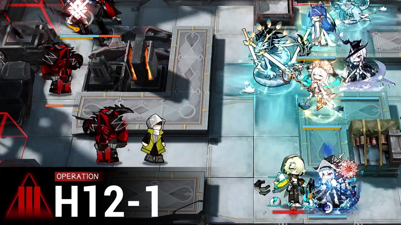 【Arknights】 H12-1 Boss Battle 7ops