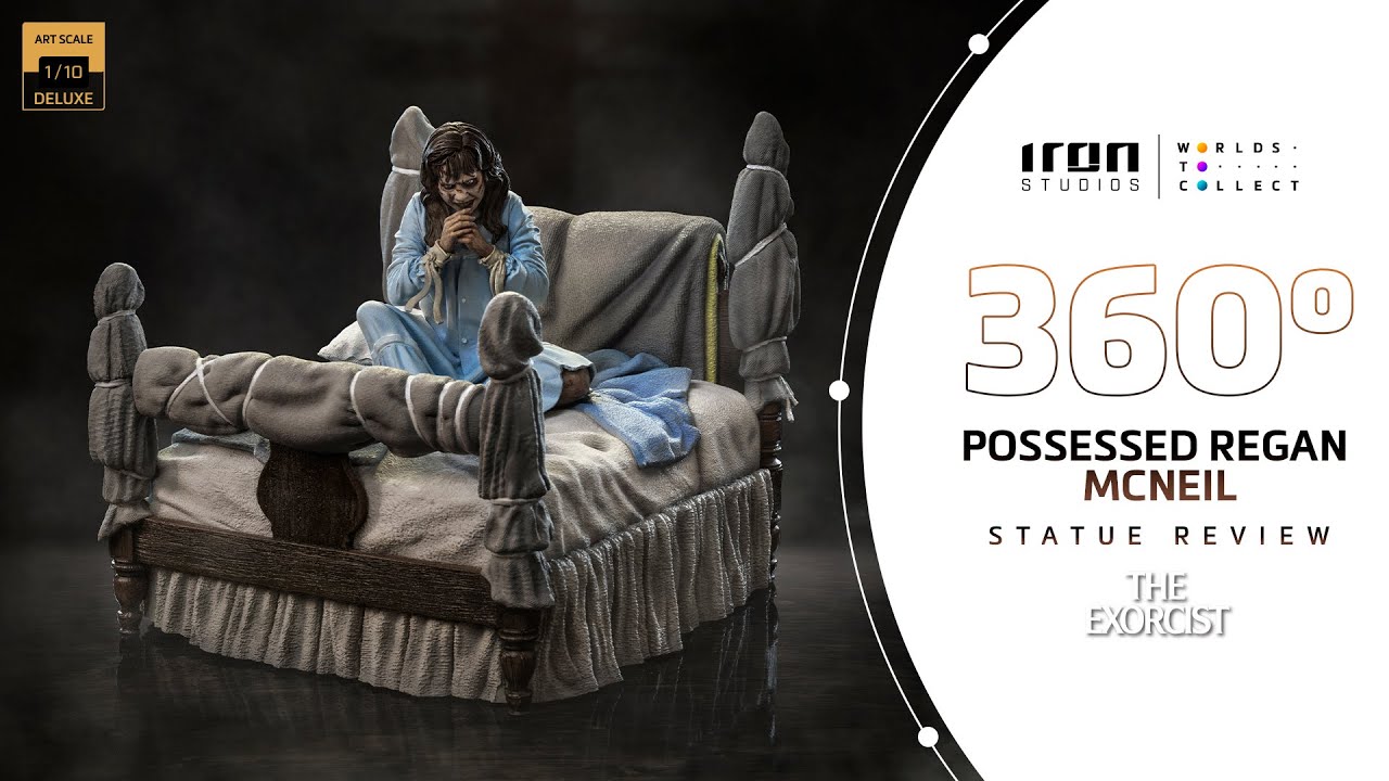 Statue Possessed Regan MacNeil – The Exorcist - Deluxe Art Scale 1/10 - Iron Studios