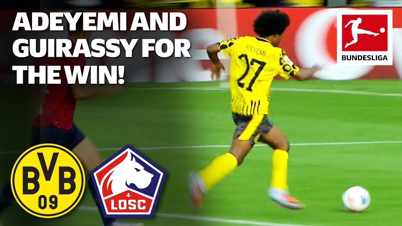 Borussia Dortmund vs. OSC Lille 3-2 | Highlights