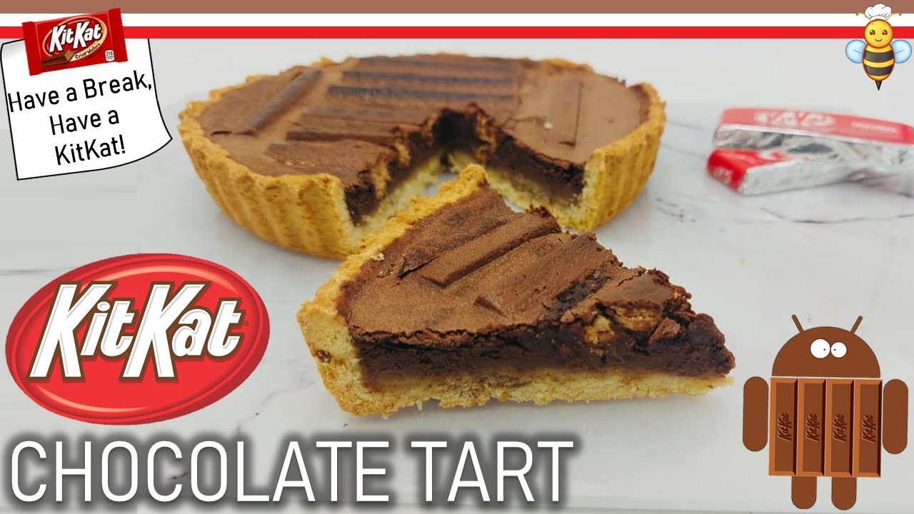 Homemade Kit Kat Chocolate Tart Recipe