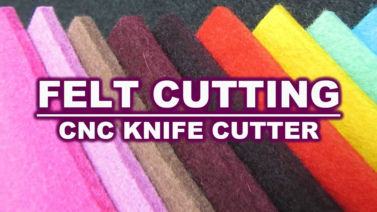 High Precision Felt Cutting Machine with CNC Knife Cutter