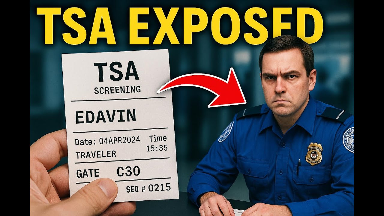 10 Airport Secrets TSA Agents Use to CATCH You!