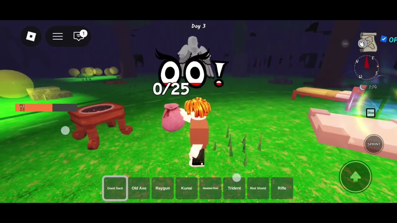 ROBLOX 99 Nights in The Forest game