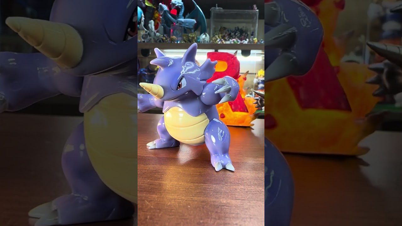 Figura pokemon rhydon escala 1/20 