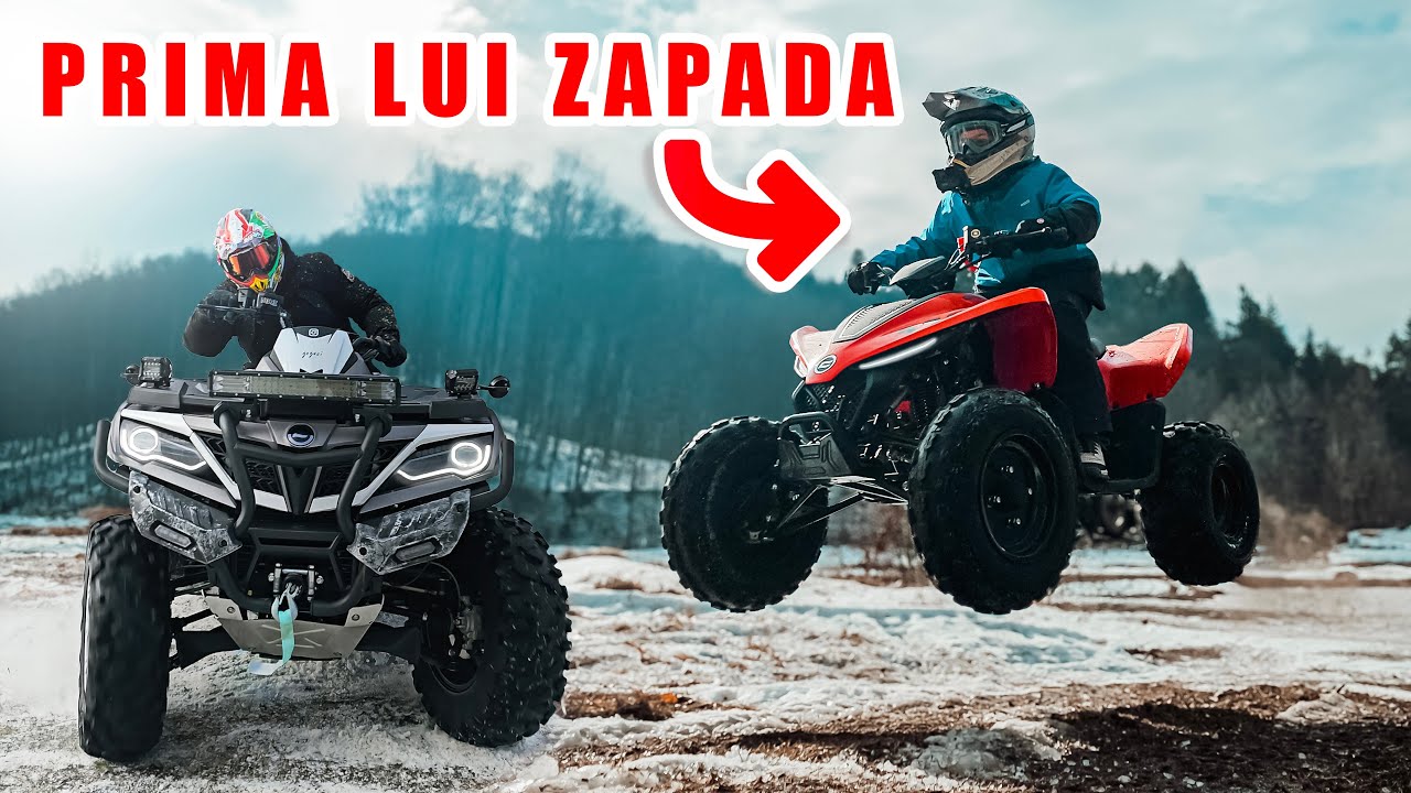 Rareș face drifturi cu CFMOTO 1000 | Iar mi-a furat ATV-ul