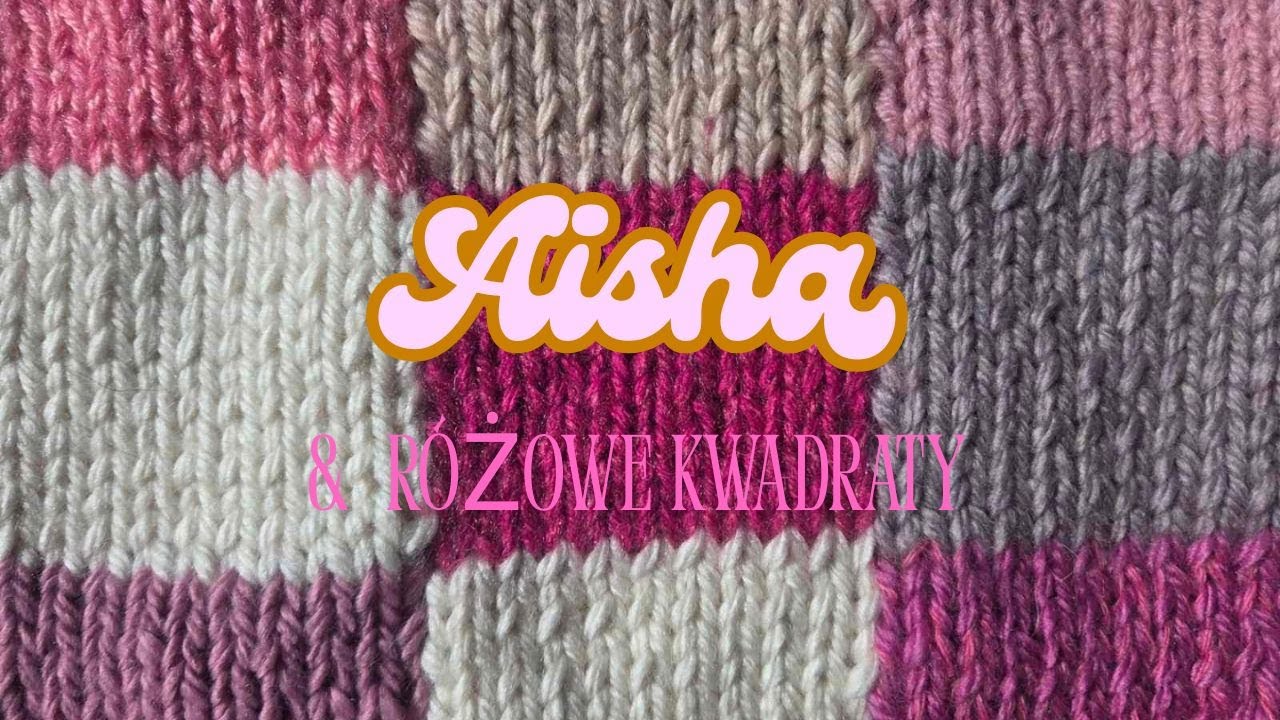→14 Aisha  & różowe kwadraty
