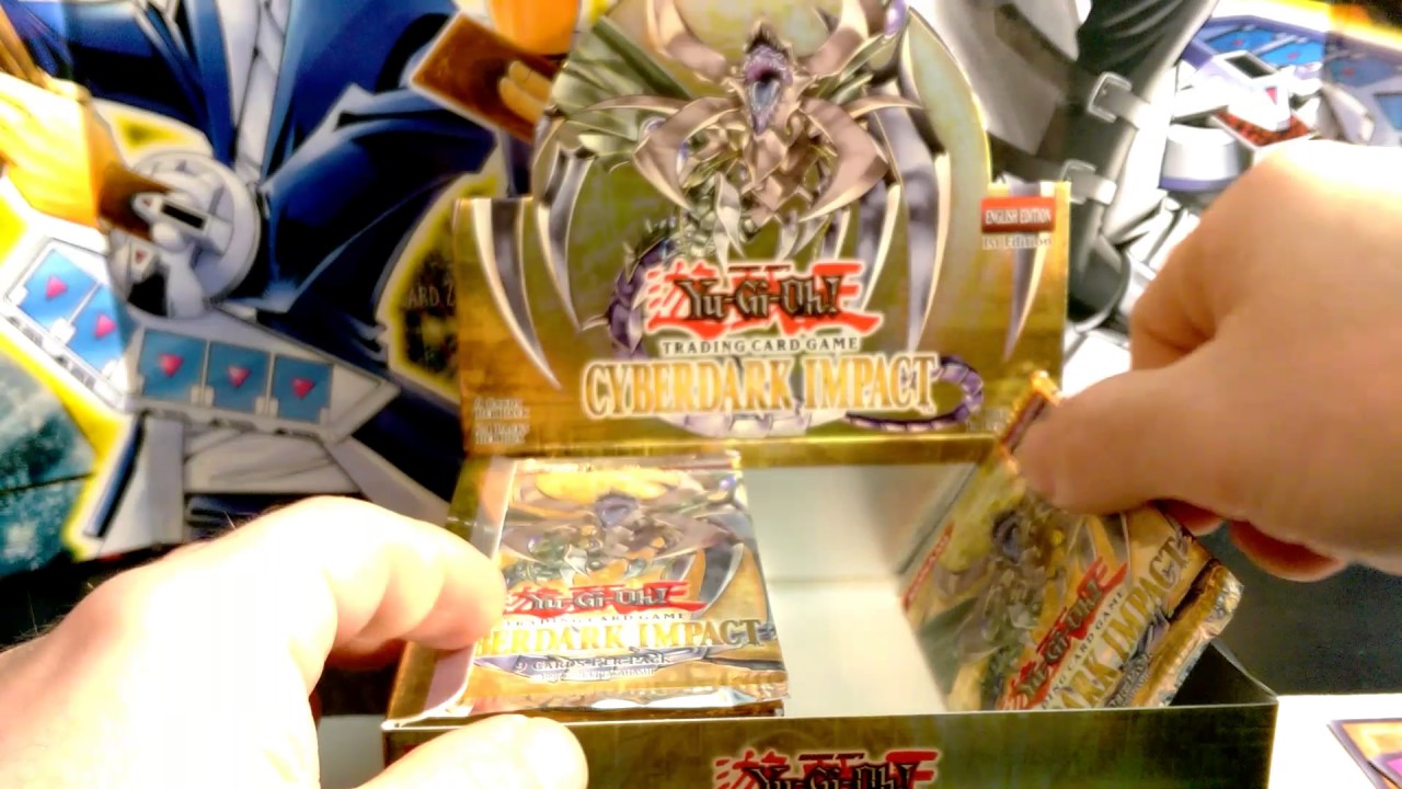 Yugioh Cyberdark Impact Booster Box Opening [1st Edition]