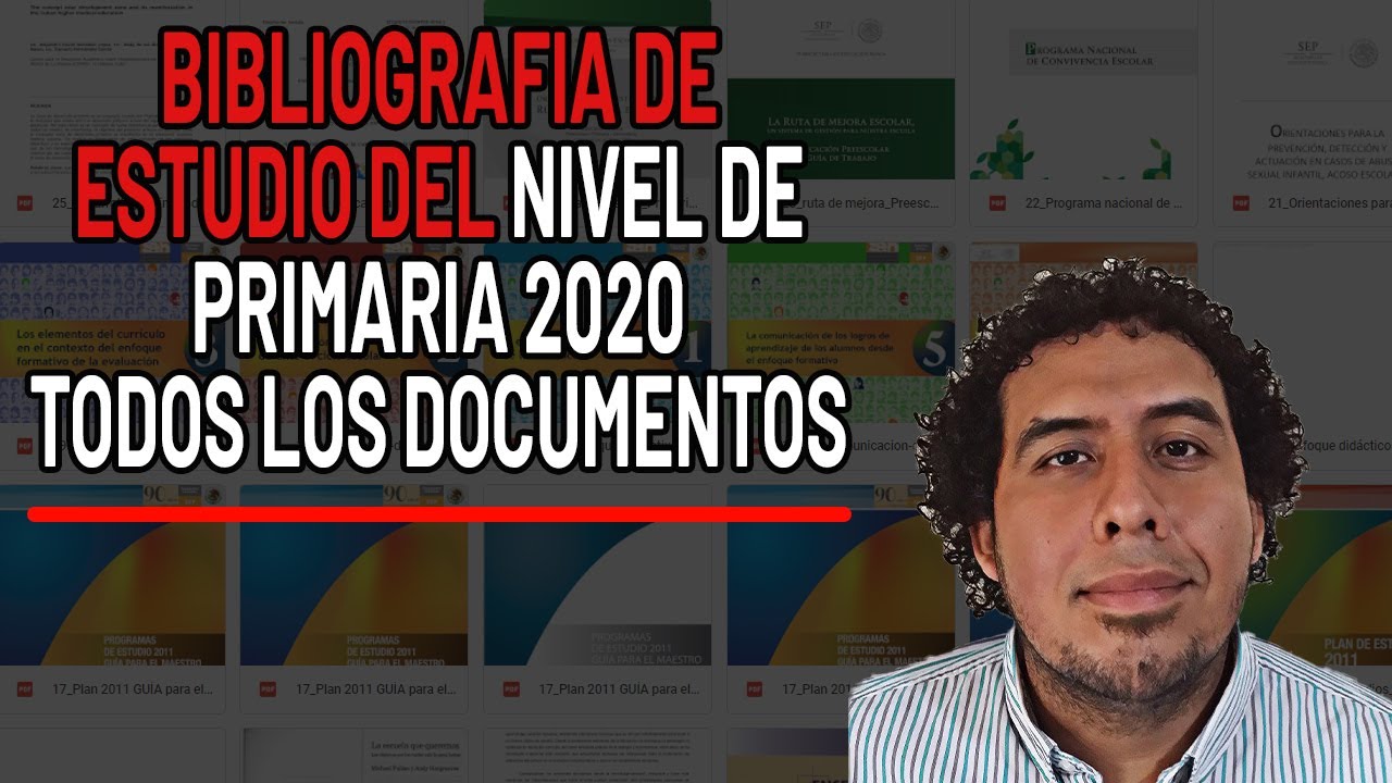 DESCARGA Bibliografía de la GUÍA DE ESTUDIO de nivel de primaria 2020