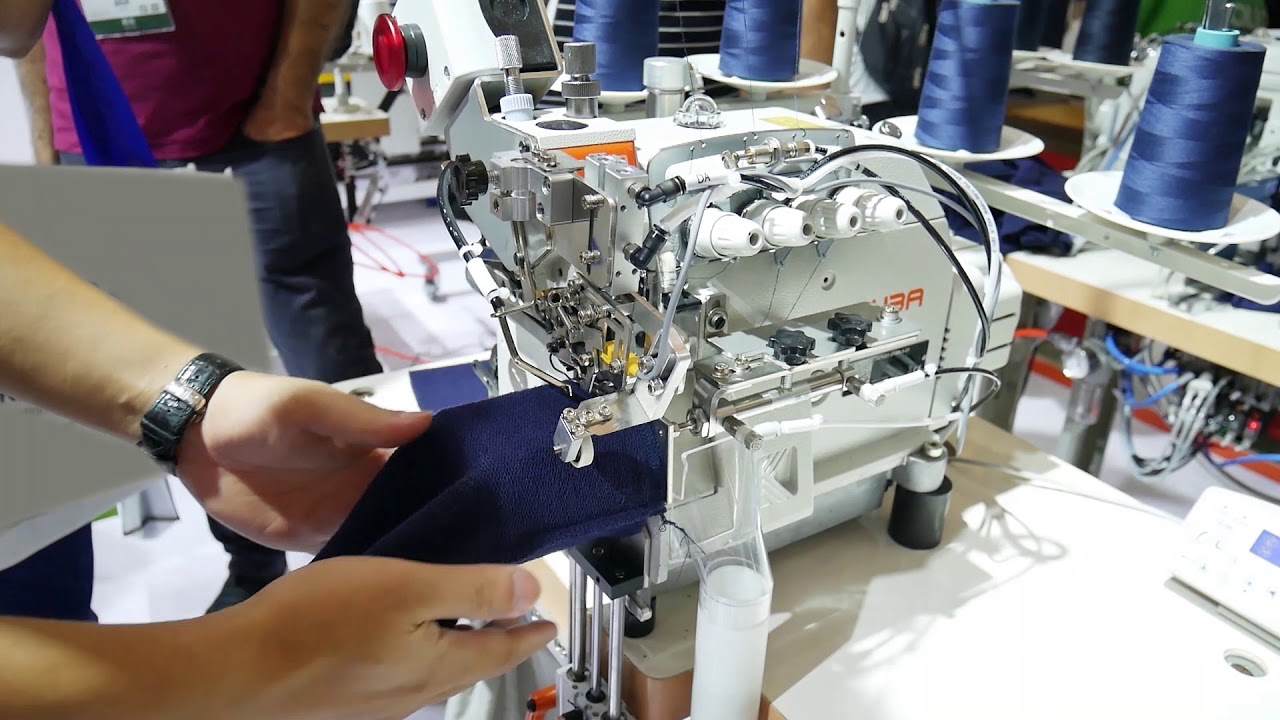 SiRUBA ASK ASM100 Auto Ribbed Cuff Attaching Machine 747KST
