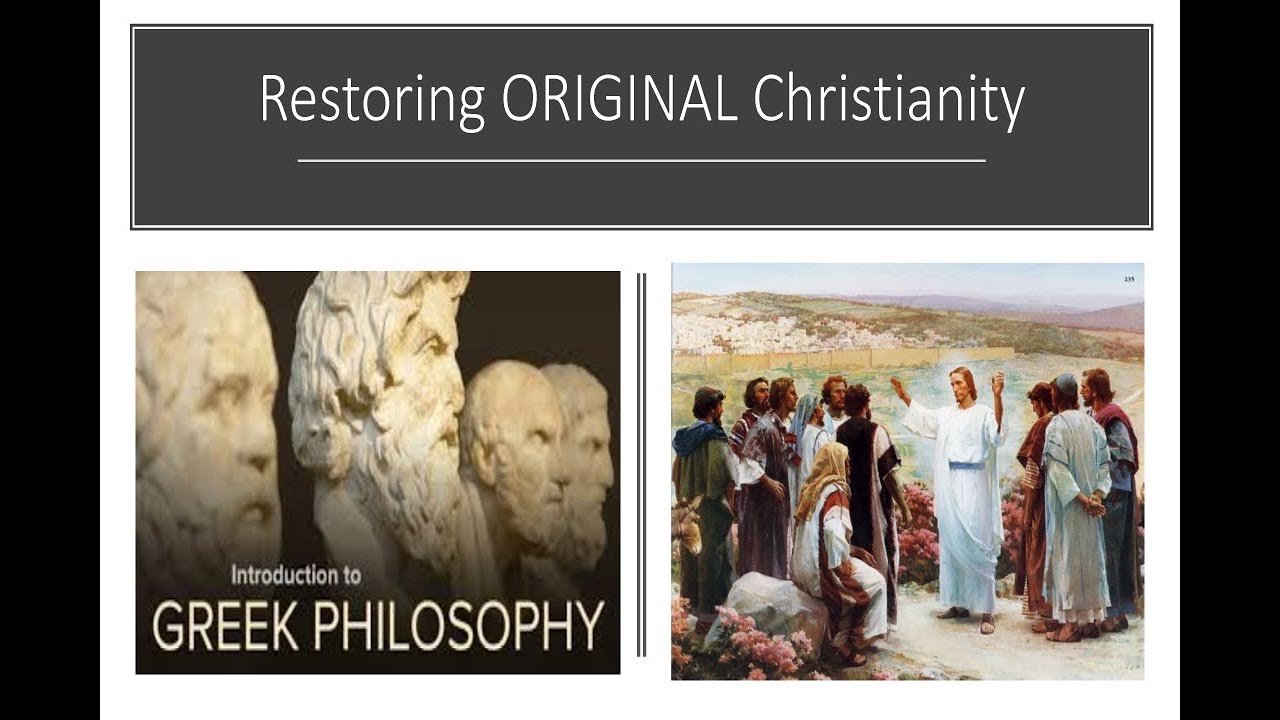 ORIGINAL Christianity Restored – Evidences