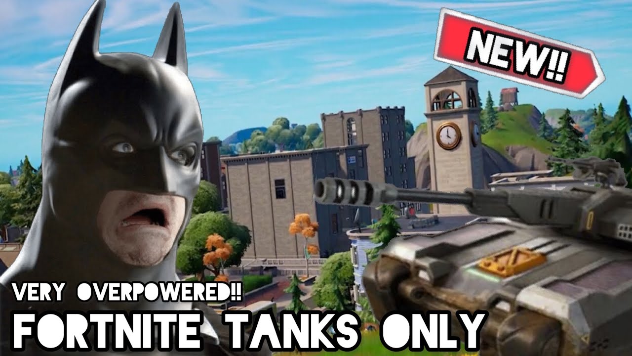 Fortnite but its tanks only - Over 10 kill crown win