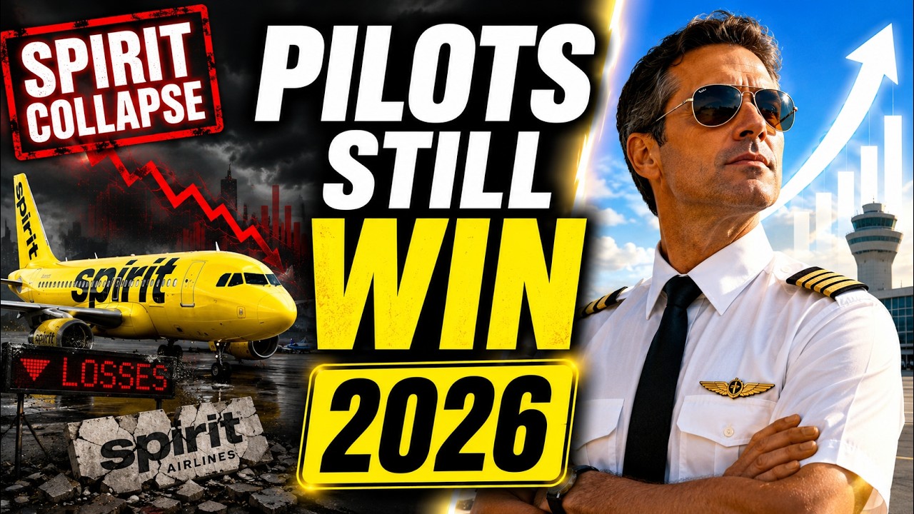Spirit Airlines Collapse Just Revealed Why Pilots Still Win in 2026
