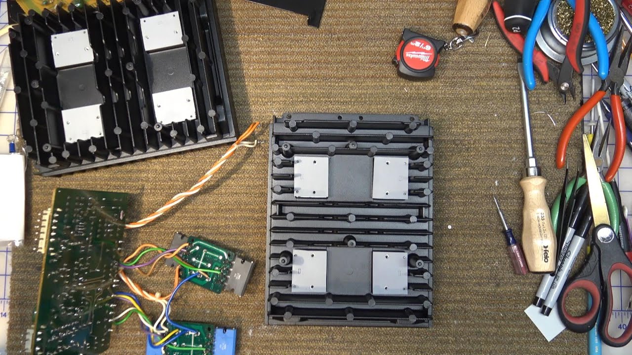 Pioneer SX-1280 Part 4 - Fabricating New Thermal Interface Pads