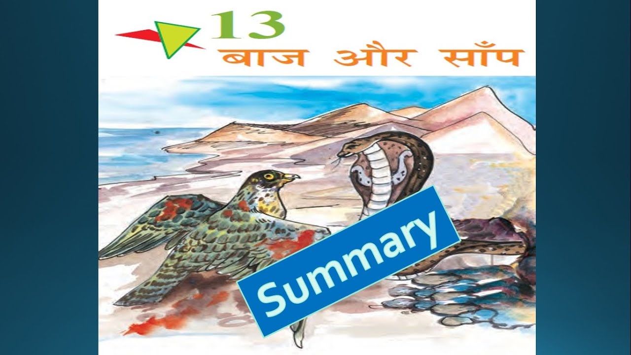 बाज और साँप - Baaj Aur Saanp | Class 8 | Hindi | Chapter 13 | Vasant | NCERT | CBSE | Summary