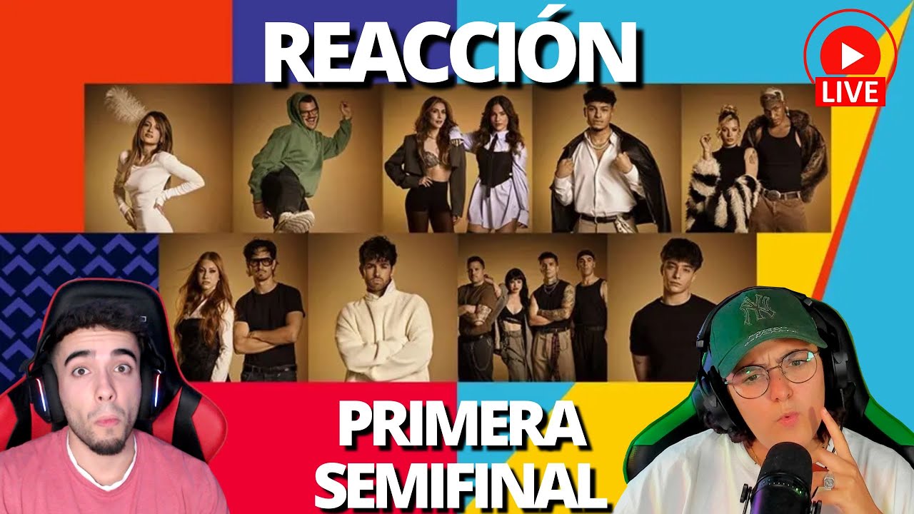 REACCIÓN a la PRIMERA SEMIFINAL del BENIDORM FEST 2026 - Yas & Àlex