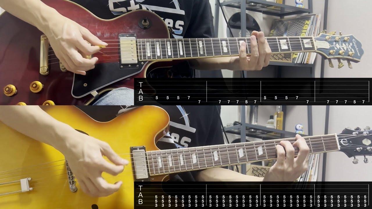 Barely Legal - The Strokes (Guitar Cover & TAB Tutorial)
