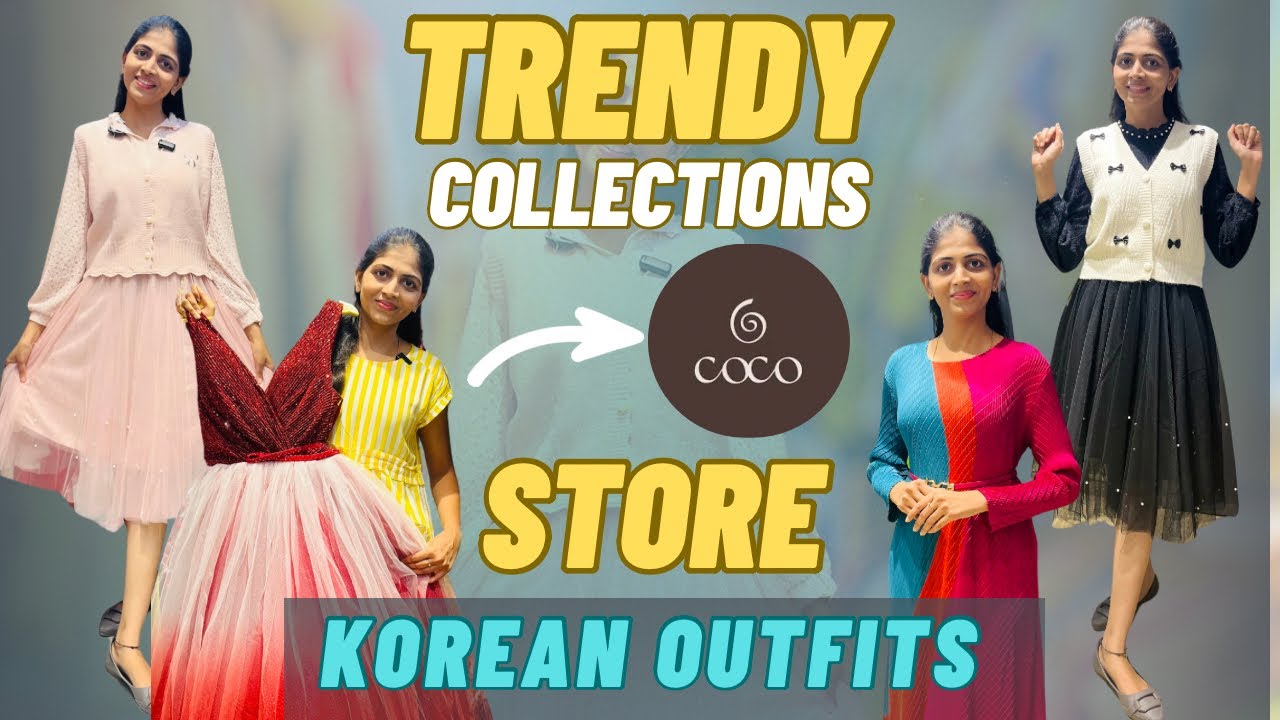 Latest Western Wear collection @CocoStoreHyderabad #korean dresses #fashion#trending #youtubevideo