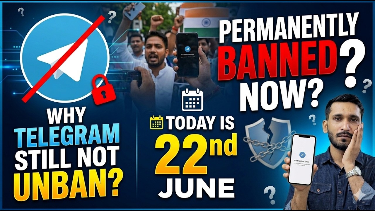 Telegram Unban News in India - Telegram Unban Update June 22 | Latest News on Telegram Status
