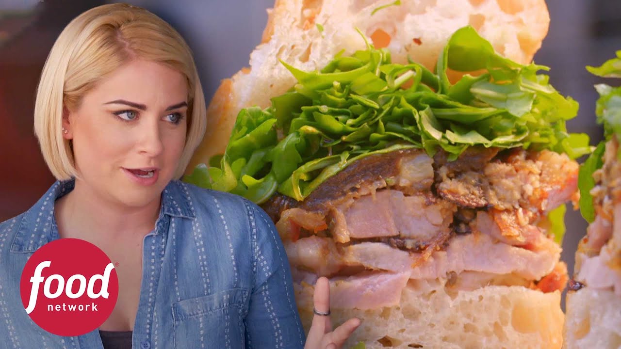 Suculento sándwich con porchetta de jugoso cerdo | Carnívora | Food Network Latinoamérica