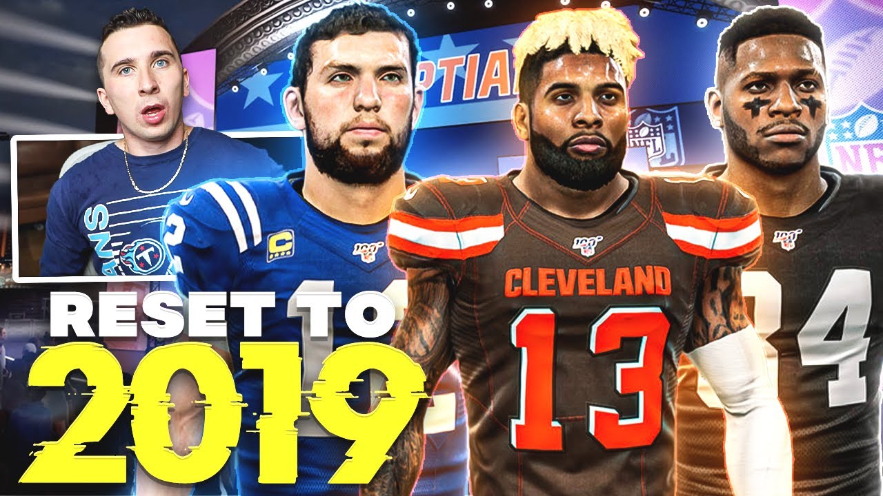 WE RESET THE NFL TO 2019 & PLAYED UNTIL PRESENT TIME!