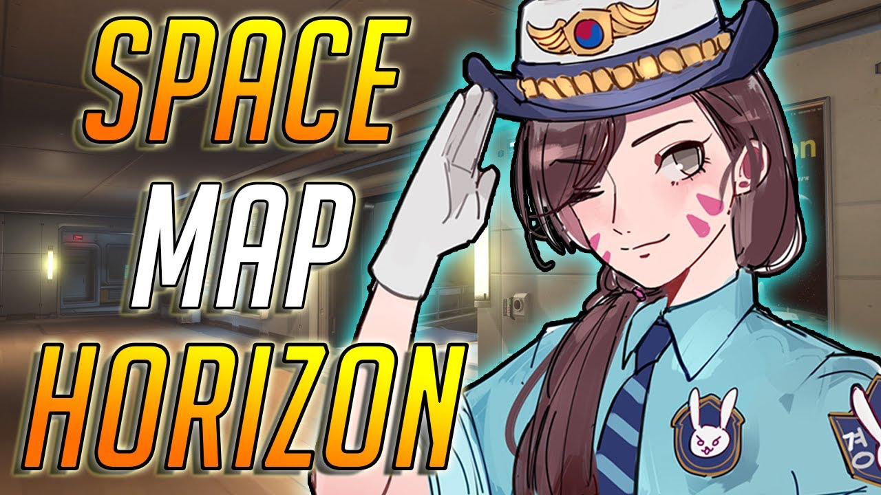 [Overwatch] ~ New Space Map! Horizon Lunar Colony + Officer D.Va Skin