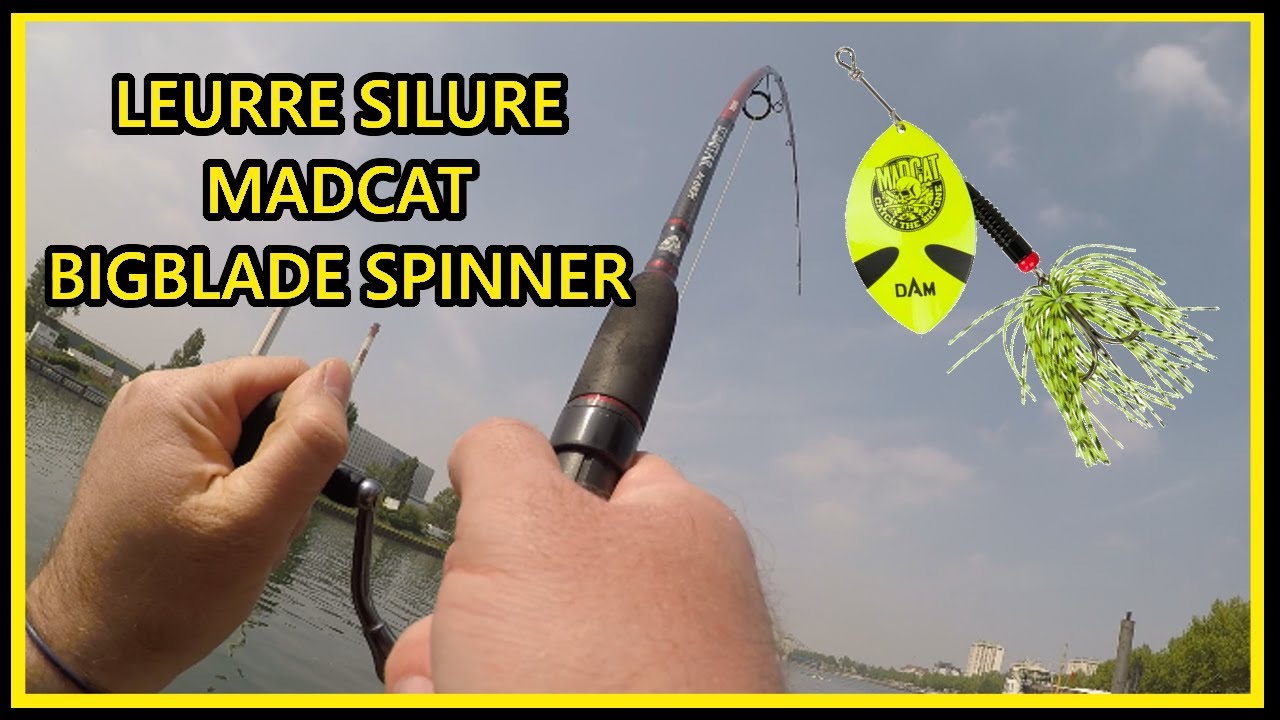 Leurre silure Dam Madcat Big Blade Spinner 55 g