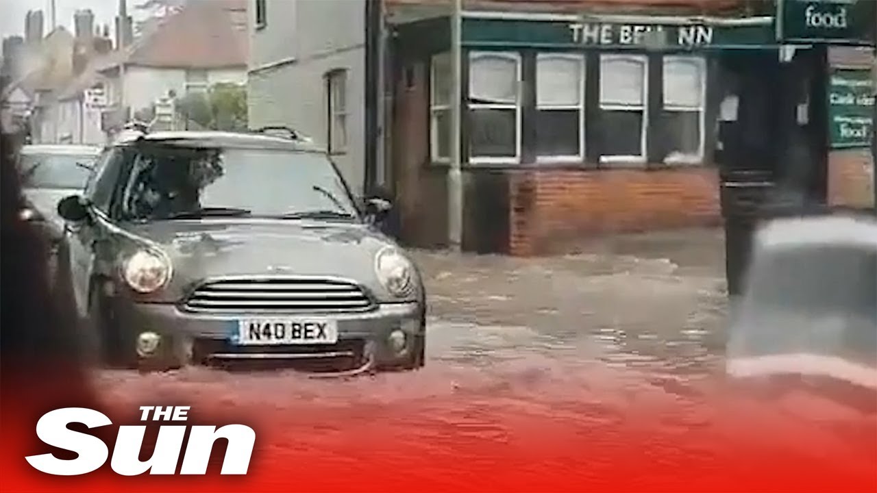 Flash floods hit UK as storm continues to batter Britain