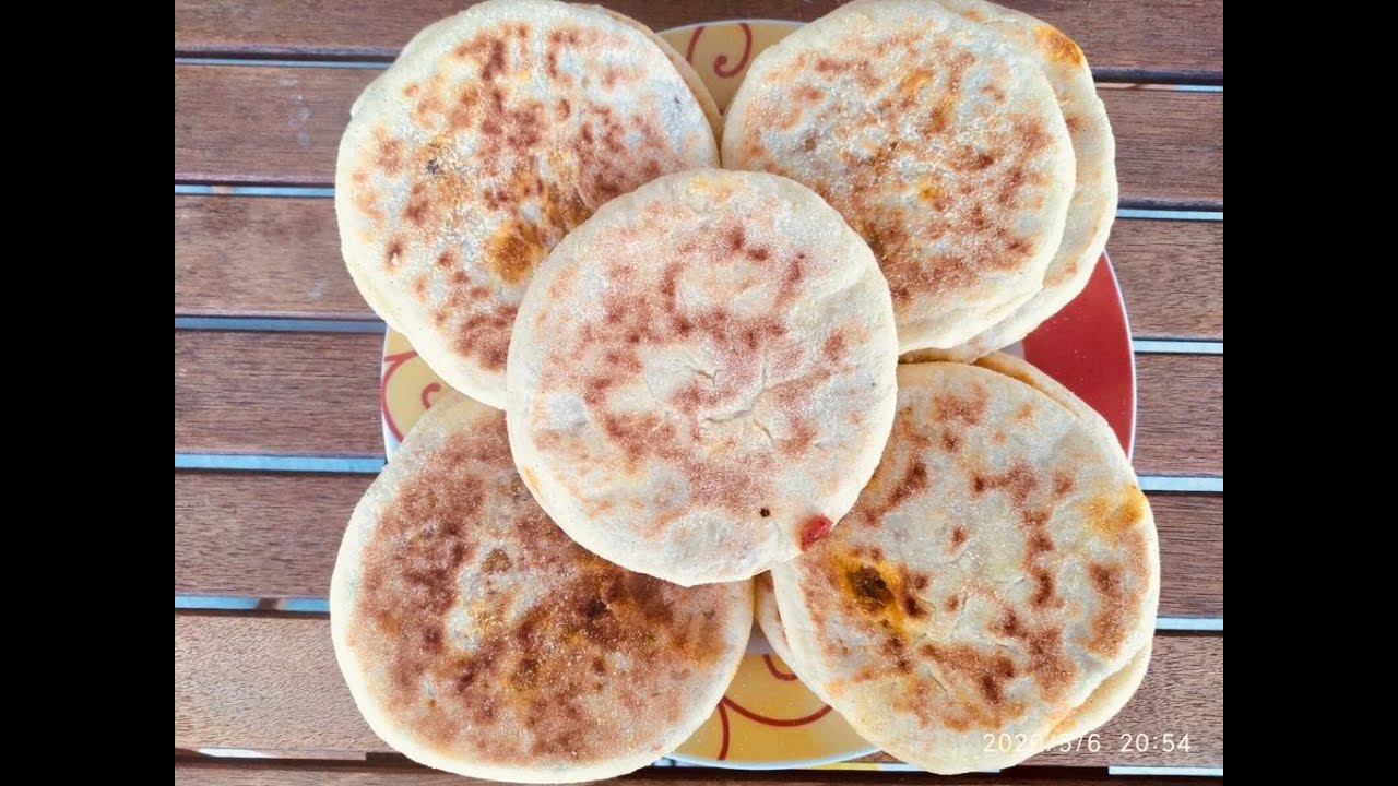 Batbout - Mkhamer farci - Recette marocaine